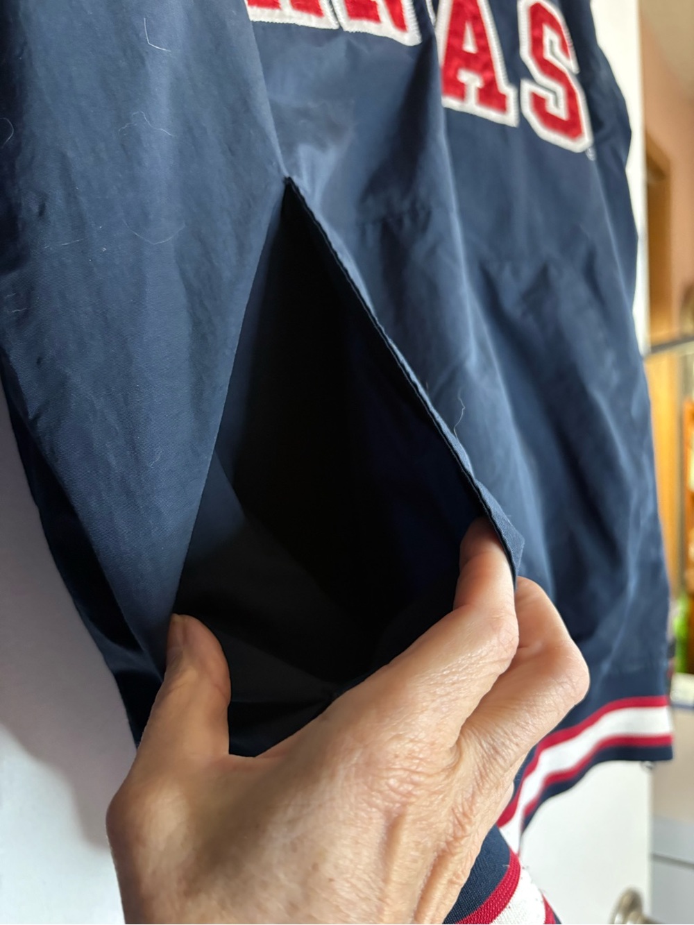 Gear For Sports Navy Pullover with Red Kansas Applique - Picture 8 of 10